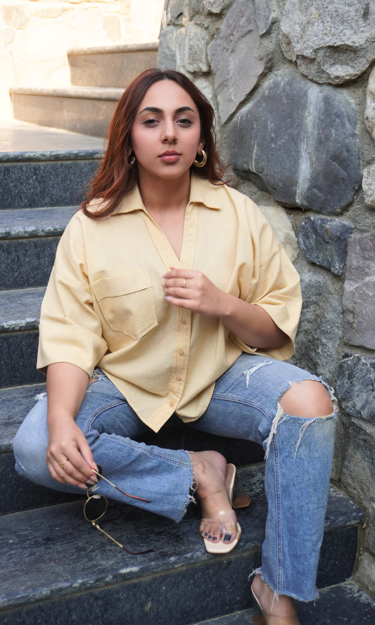 Lemon Cotton Shirt - Image 4